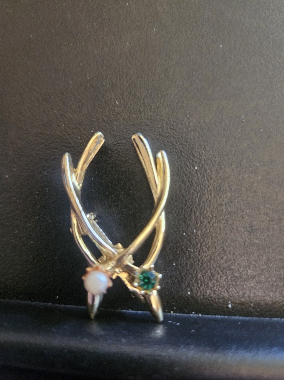 Vintage Wishbone Brooch